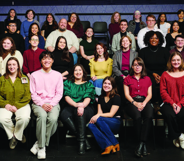 A group photo of the apprentices